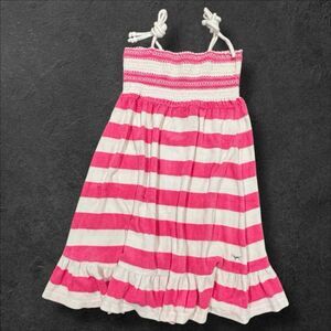 PINK Victoria’s Secret Striped Terry Swim Cover Up Mini Dress Retro Y2K Medium